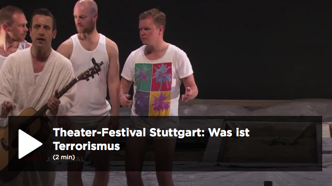 Franco-German TV channel reported on the TERRORisms Festival 